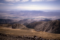 View from the Summit of White Mountain Peak into Fish Lake Valley