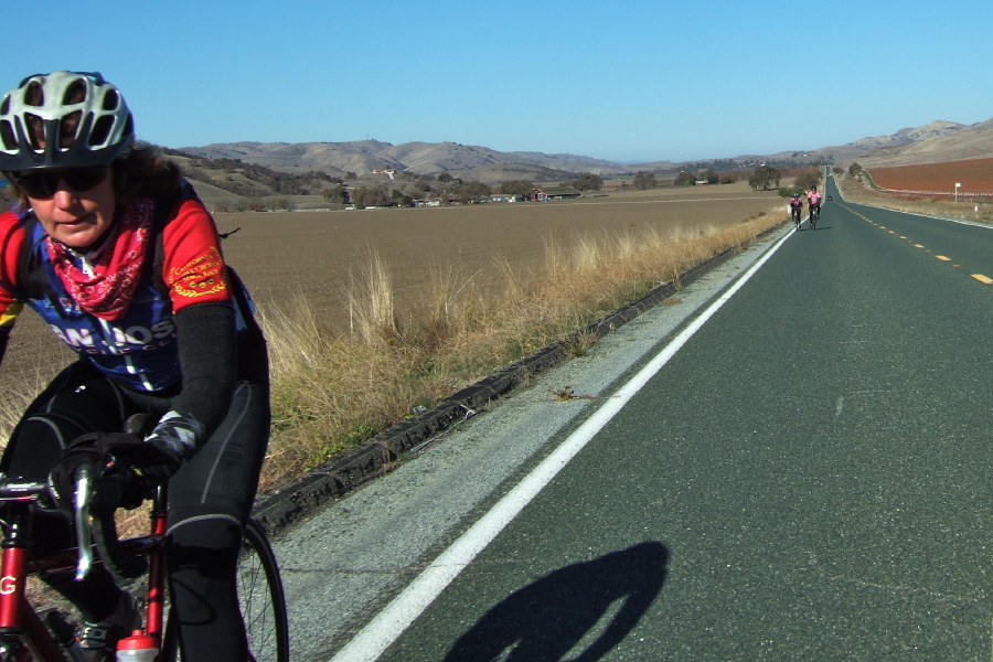 Deborah Hoag southbound on Airline Highway (CA25)