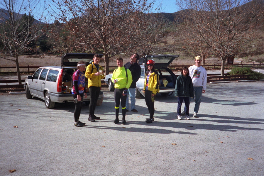 The group at Pinnacles Store