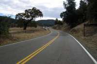 CA25 at Pinnacles turnoff.  (1190ft)