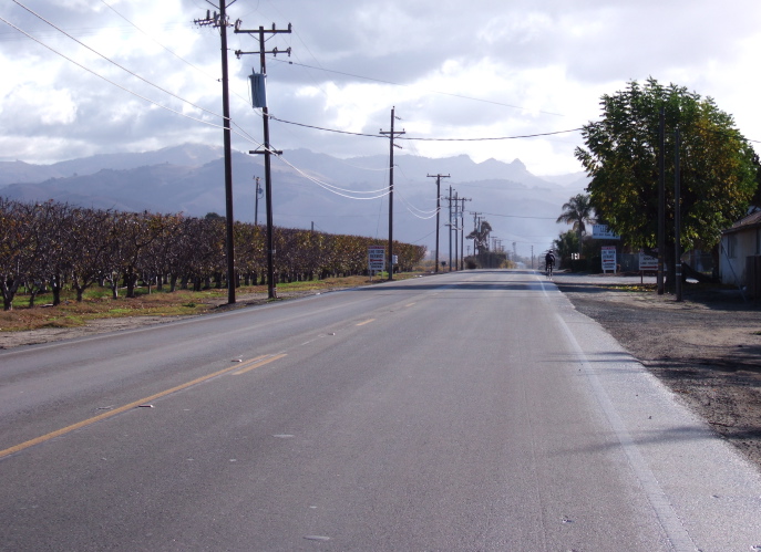 Santa Ana Mountain from Shore Rd.