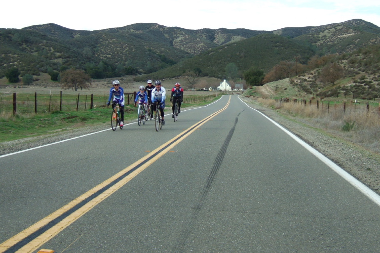 First group reaches Bear Valley.