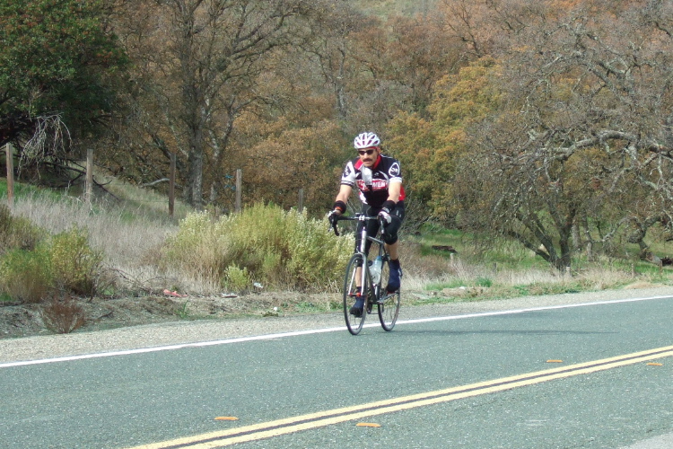 A rider near Willow Creek.