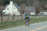 Cyclists ride across Bear Valley. (5)