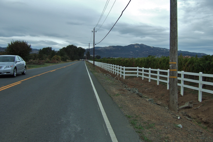 Riding west of Fairfield on Mankas Corner Rd.