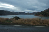 Lake Berryessa on a soggy day
