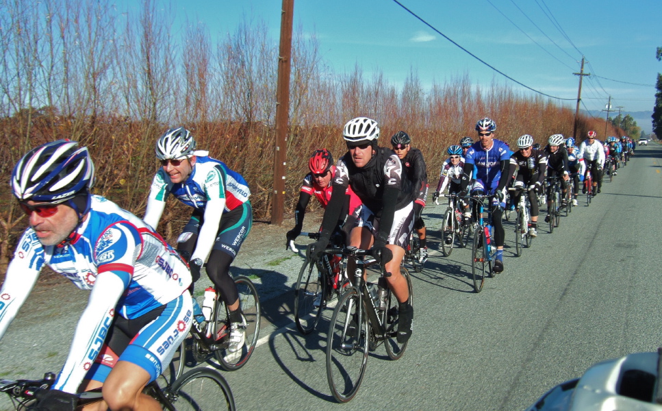 Passing the group on Fairview Road. (15)