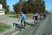 Passing the group on Fairview Road. (3)