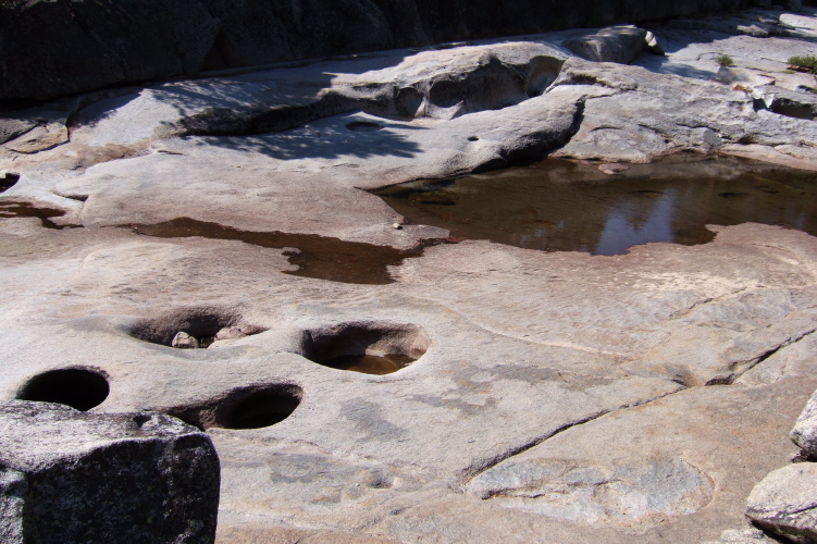 Yosemite Creek bed.