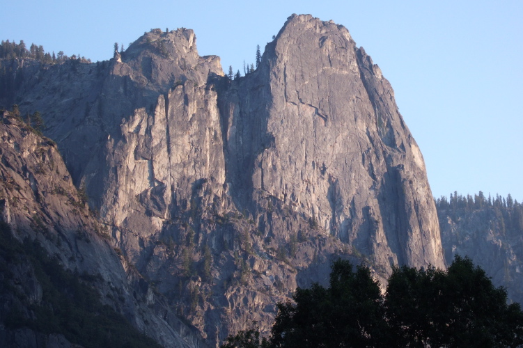 Sunset on Sentinel Rock.