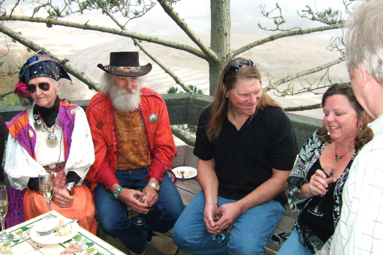 (l to r): Ginny and Mort Linder, Joe _____ and Amy Hoover.