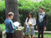 Video: Most of the wedding ceremony for Michi and Zach.