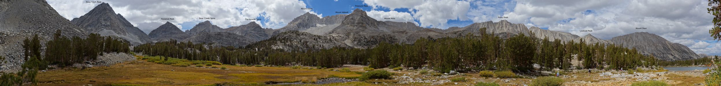 Chickenfoot Lake Panorama - 9/2013