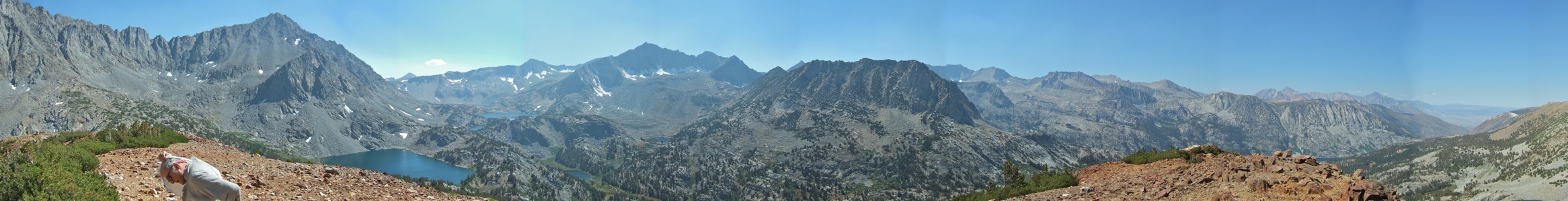 Chocolate Peak panorama - 9/2010