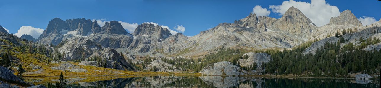 Ediza Lake Panorama 2 - 9/2013