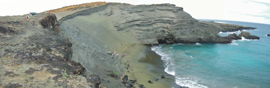 Green Sand Beach Hawaii - 10/2012