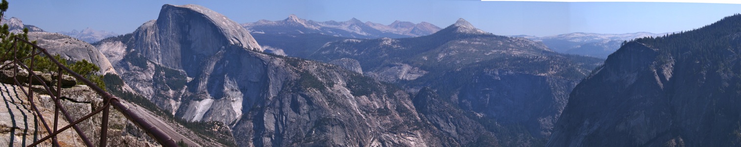 Half Dome from Yosemite Point - 9/2008