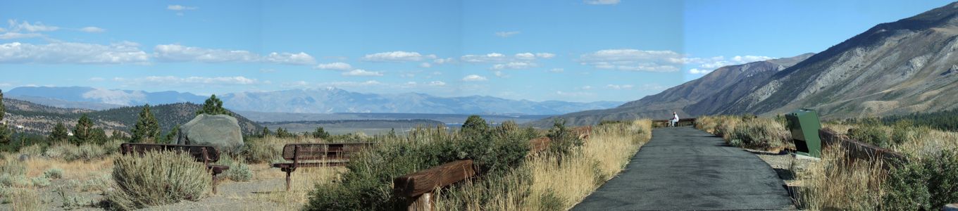 Mammoth Bike Path Scenic Viewspot - 9/2011