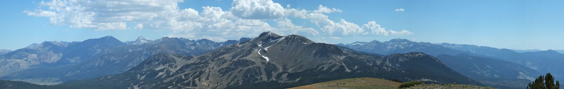 Mammoth Mountain from San Joaquin Ridge - 9/2011
