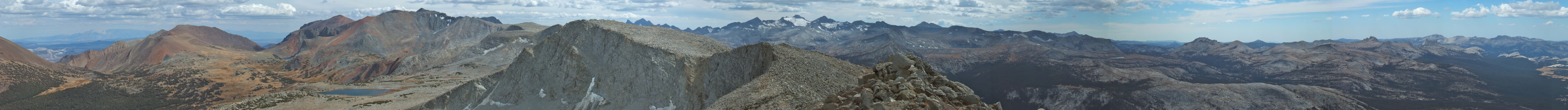 Mammoth Peak South Panorama - 9/2012