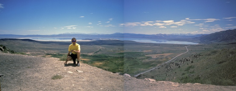Mono Lake from Conway Summit - 8/1993