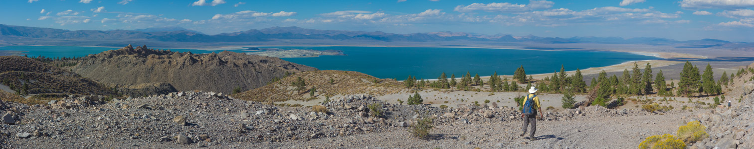 Mono Lake from Mono Craters 2 - 9/2016