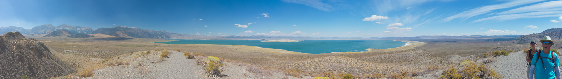 Mono Lake from Panum Crater 1 - 9/2016