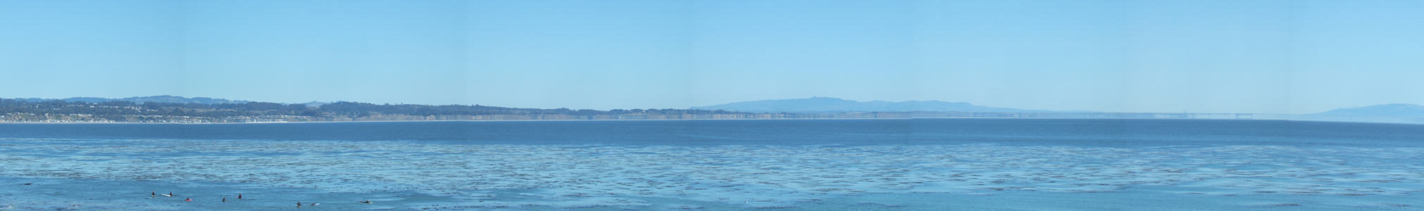 Monterey Bay from Pleasure Point - 3/2012