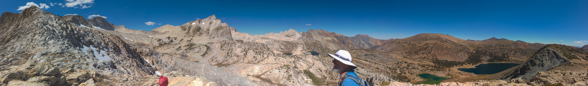 Mount Conness East Ridge Pan 6 - 9/2016