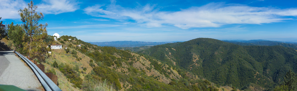 Mount Hamilton view east - 4/2015