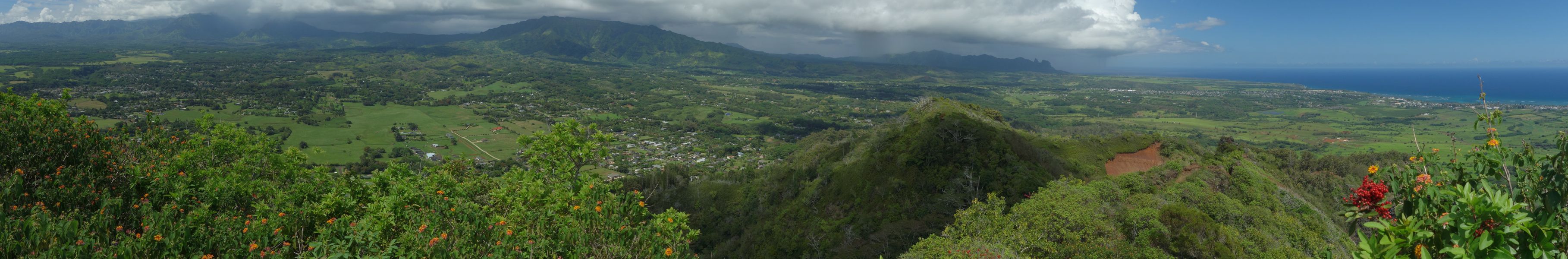 Panorama North from Sleeping Giant - 10/2013