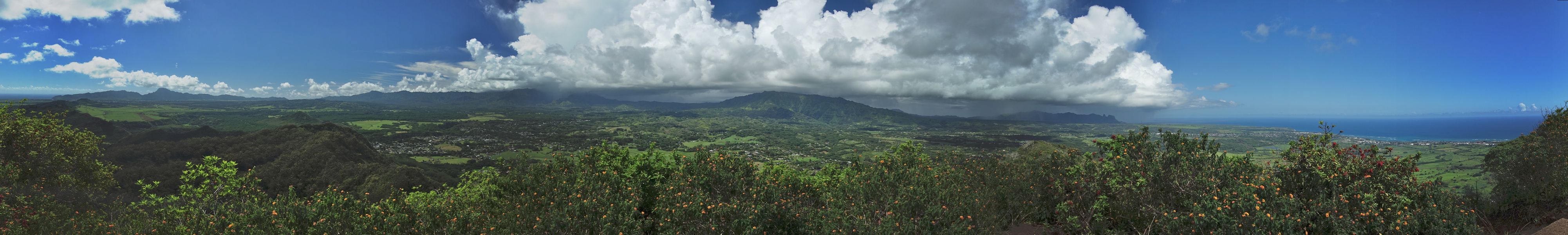 Panorama West from Sleeping Giant - 10/2013