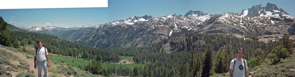 Ritter Range from High Trail - 7/1996