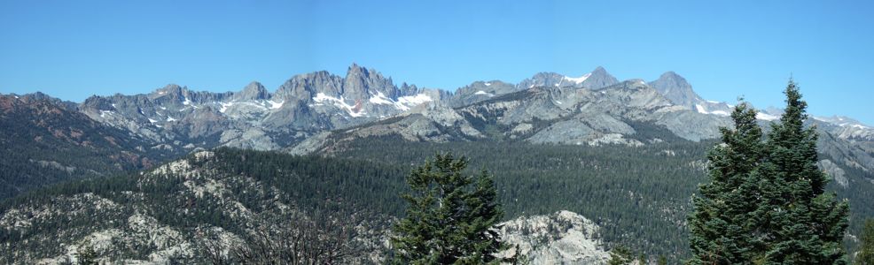 Ritter Range from Minaret Vista - 9/2011