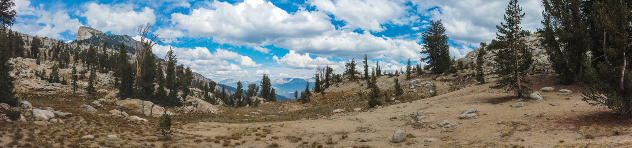 Saddle below Tuolumne Peak 1 - 9/2014