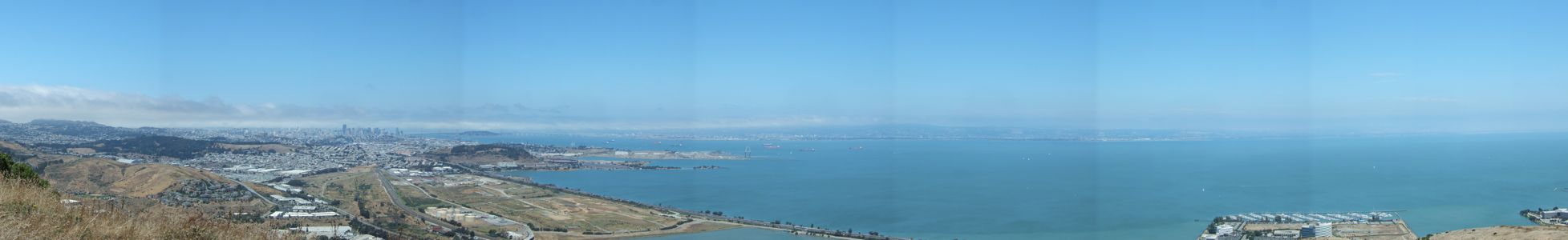 San Francisco from San Bruno Mountain - 7/2011