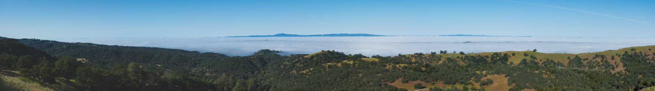 Santa Clara Valley under fog - 5/2015