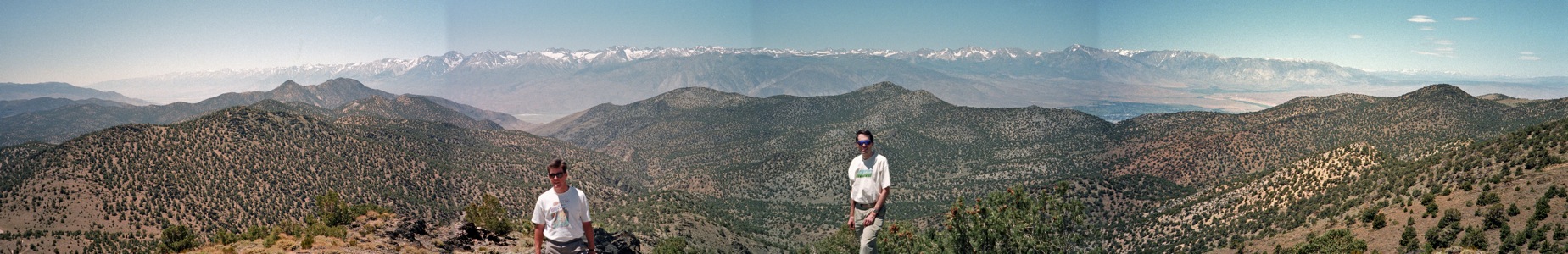 Sierra View from White Mountains - 7/1996