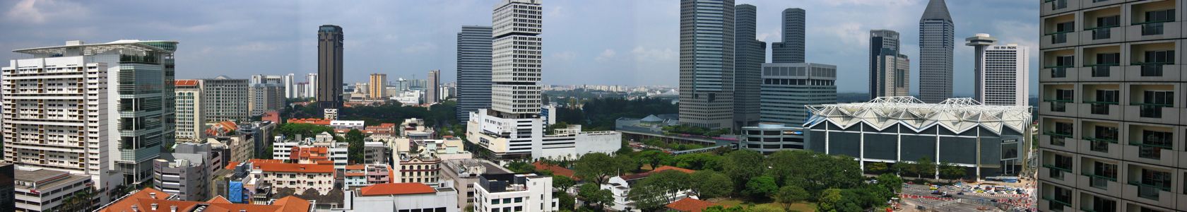Singapore Skyline - 3/2006