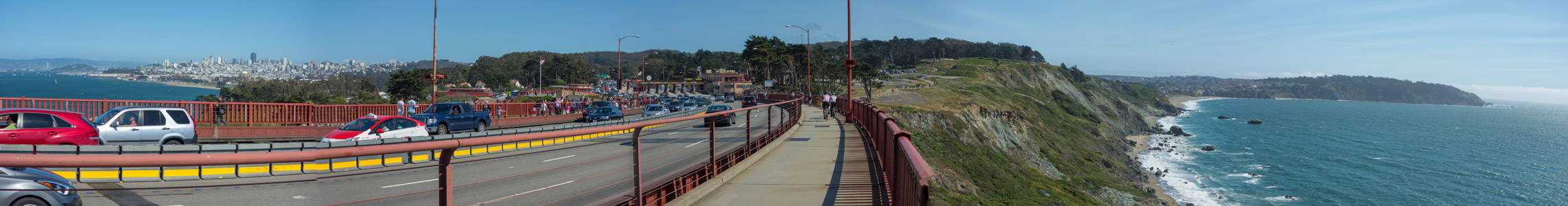 South end of Golden Gate Bridge - 5/2016