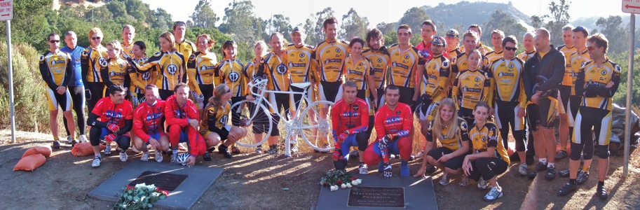 Teams Roaring Mouse and Third Pillar at Peterson-Gough Monument - 10/2008