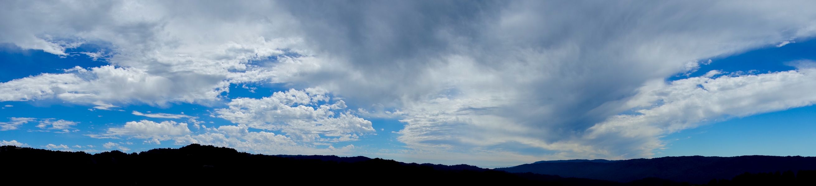 Tropical Clouds over Alpine Road - 8/2013
