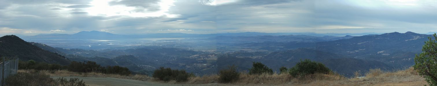 Vaca Ridge View Southwest - 11/2011