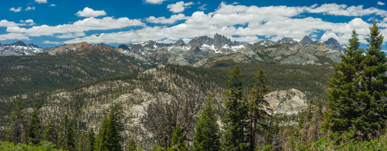 View west from Minaret Vista - 6/2022