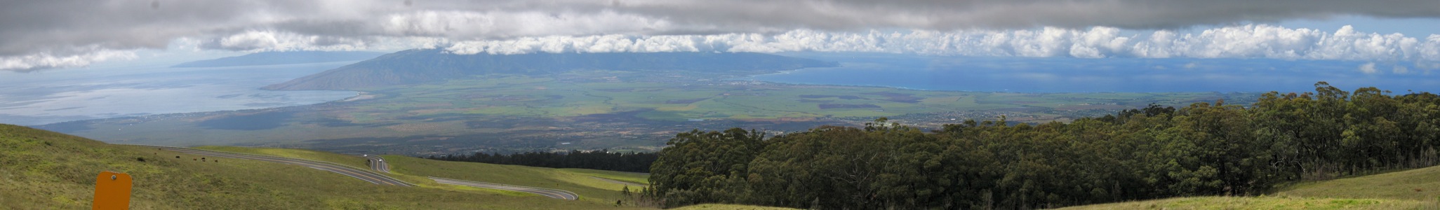 West Maui from Haleakala Highway - 4/2007