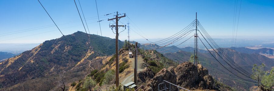 West Panorama from North Peak - 9/2014