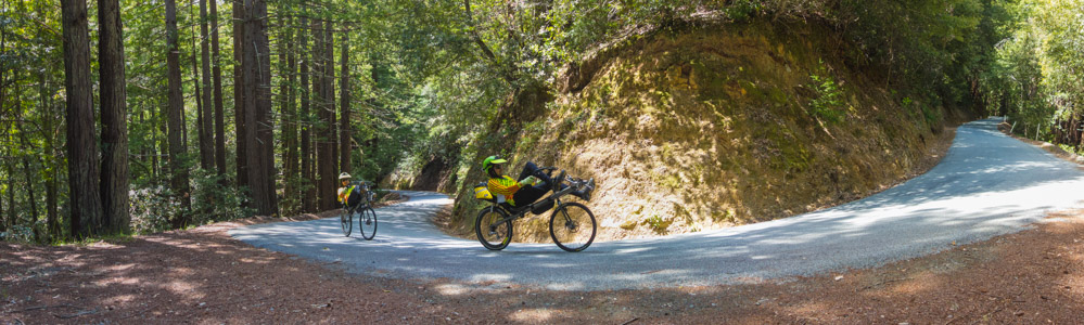 Zachs climb Tunitas Creek Road - 6/2015
